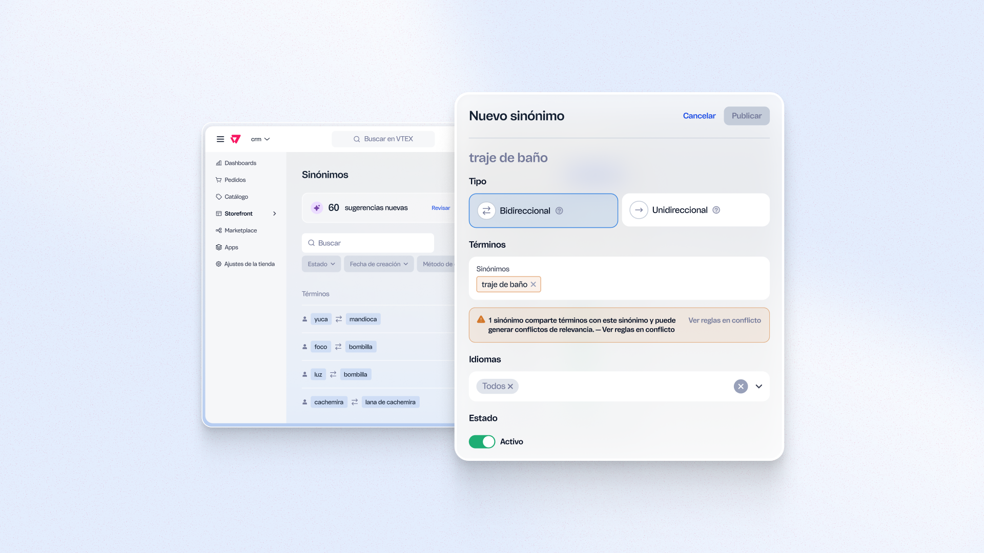 Intelligent Search: detecta conflictos de sinónimos antes de que ocurran