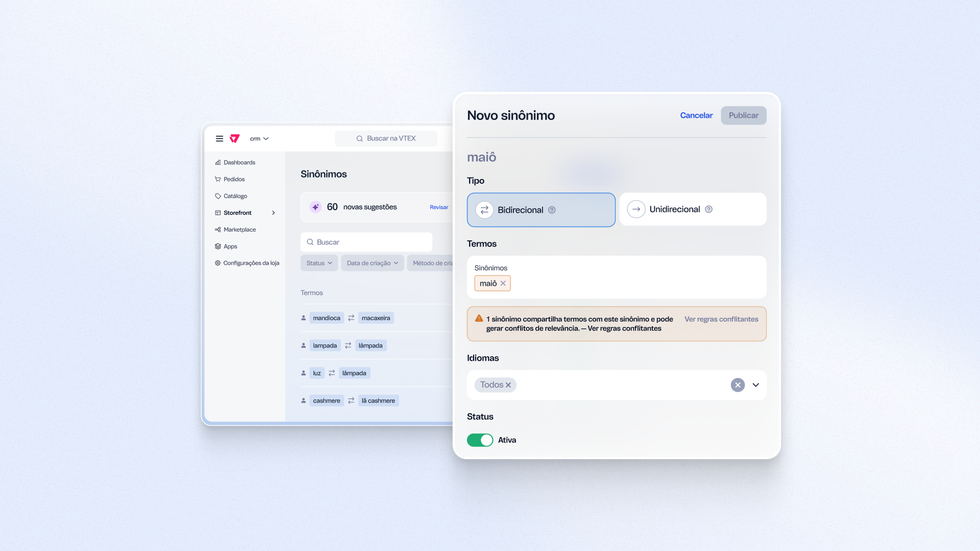 Intelligent Search: detecte conflitos de sinônimos antes que aconteçam