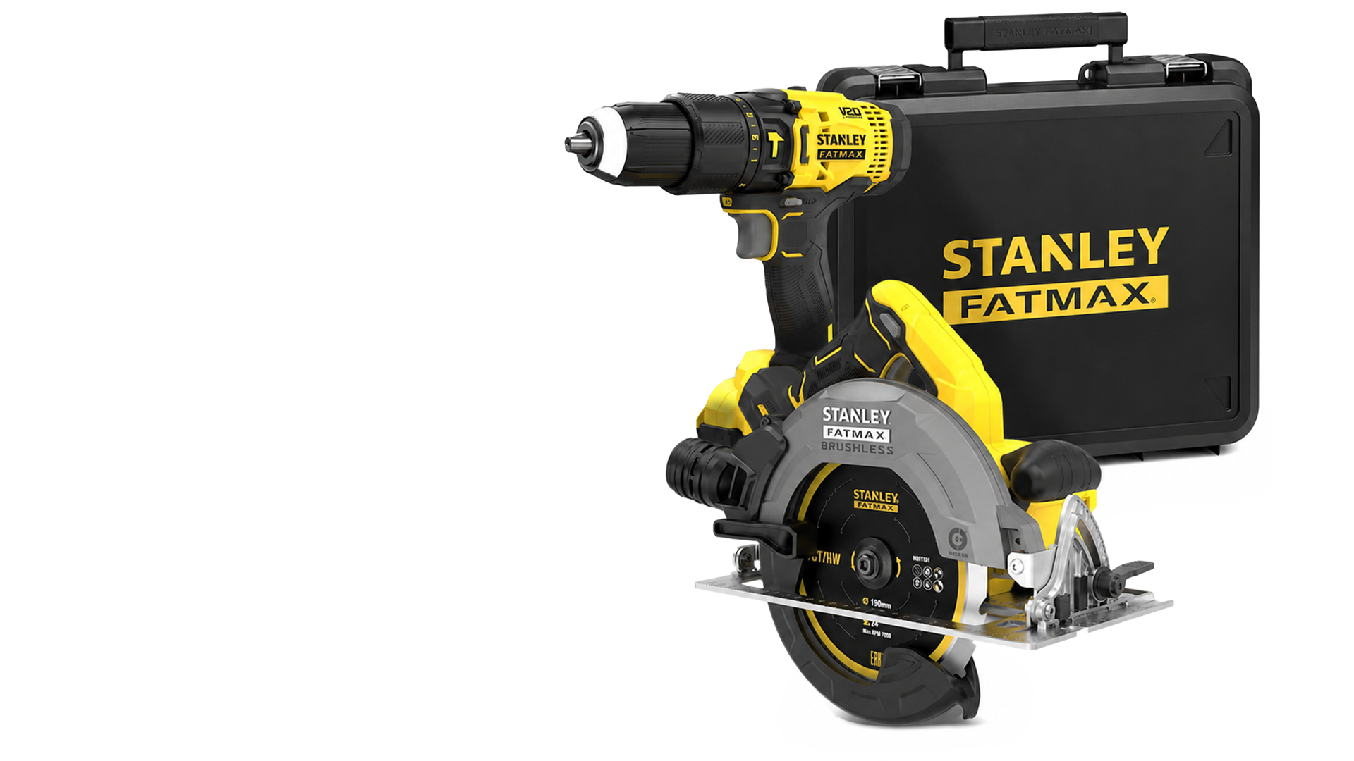 Stanley Black & Decker FATMAX power tools — unified B2B and B2C commerce with VTEX
